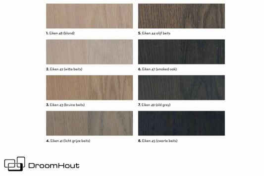 Ronde eettafel eiken Keijser&Co Big Top rond kruispoot