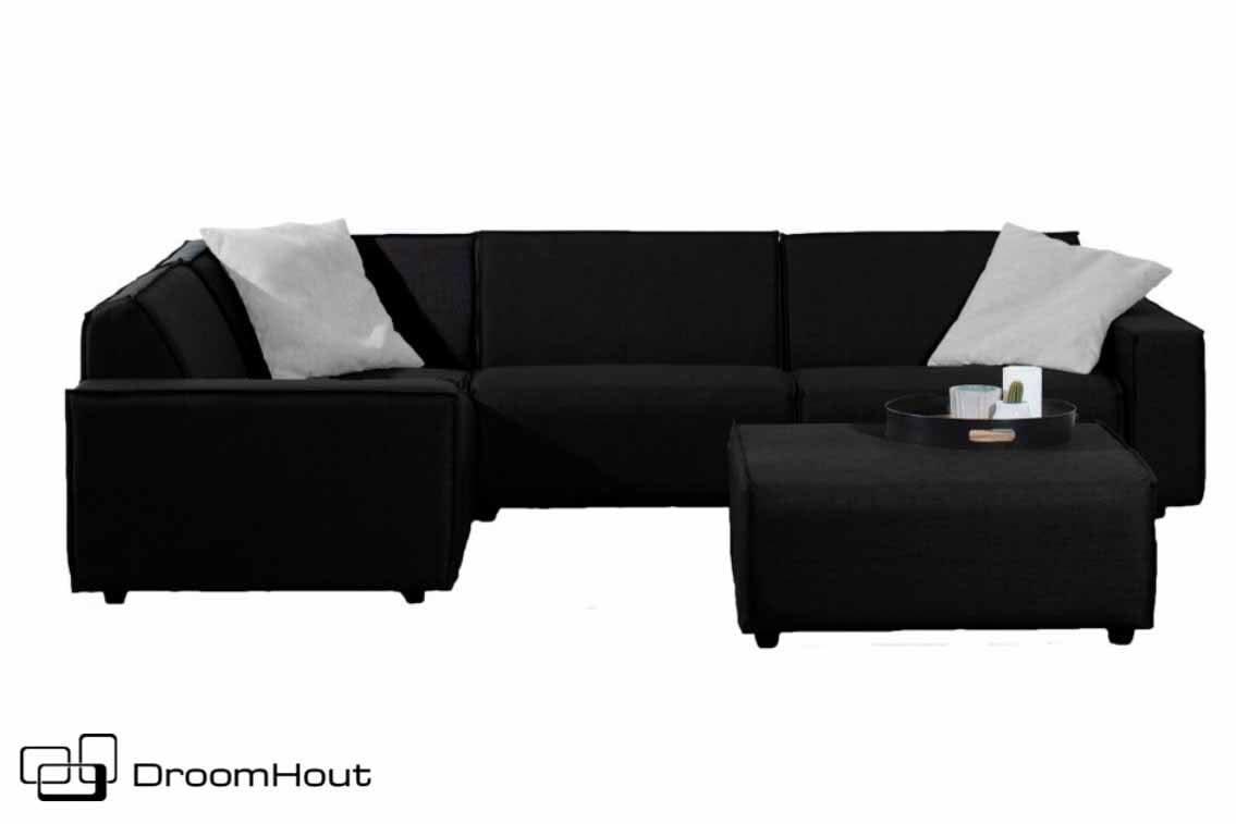 Icon loungeset Bubalou 6-zits hoek + hocker