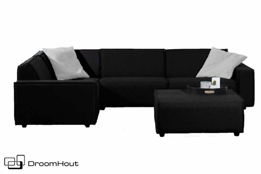 Icon loungeset Bubalou 6-zits hoek + hocker