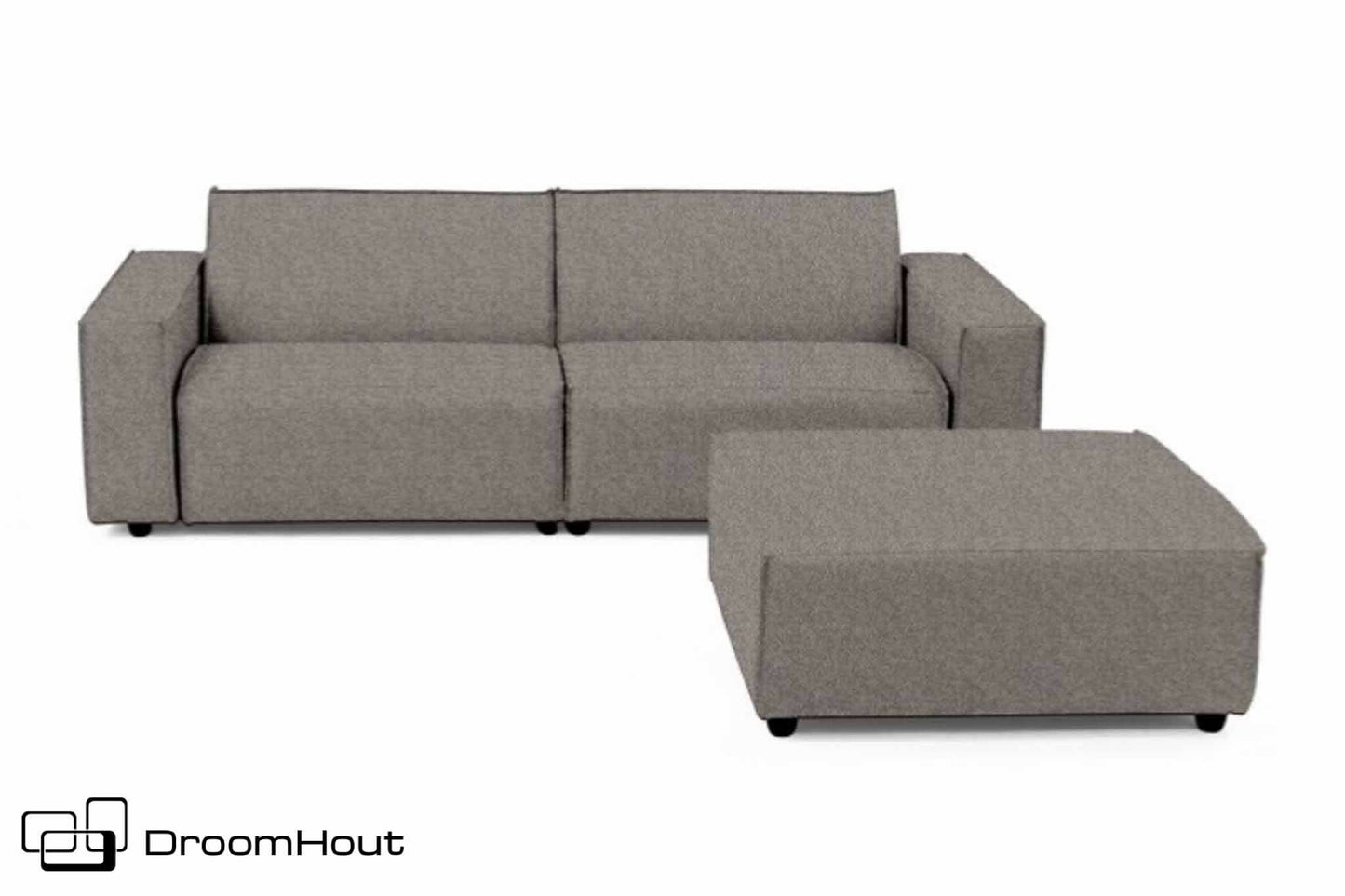 Icon loungeset 3-zits bank plus hocker Bubalou