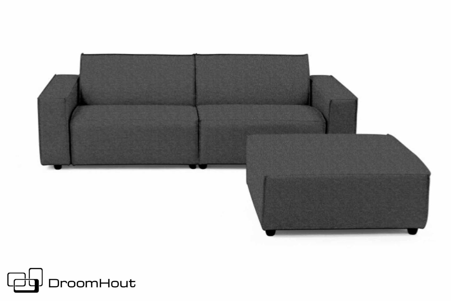 Icon loungeset 3-zits bank plus hocker Bubalou