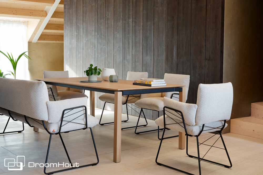 Eetkamerbank Mobitec Cosy met armleuningen