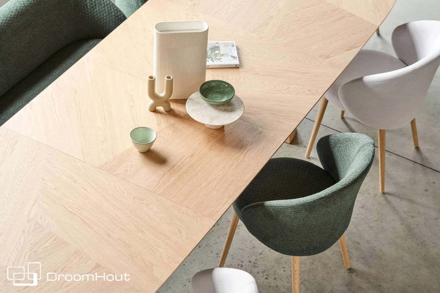 Eettafel Mobitec Blossom uitschuifbaar