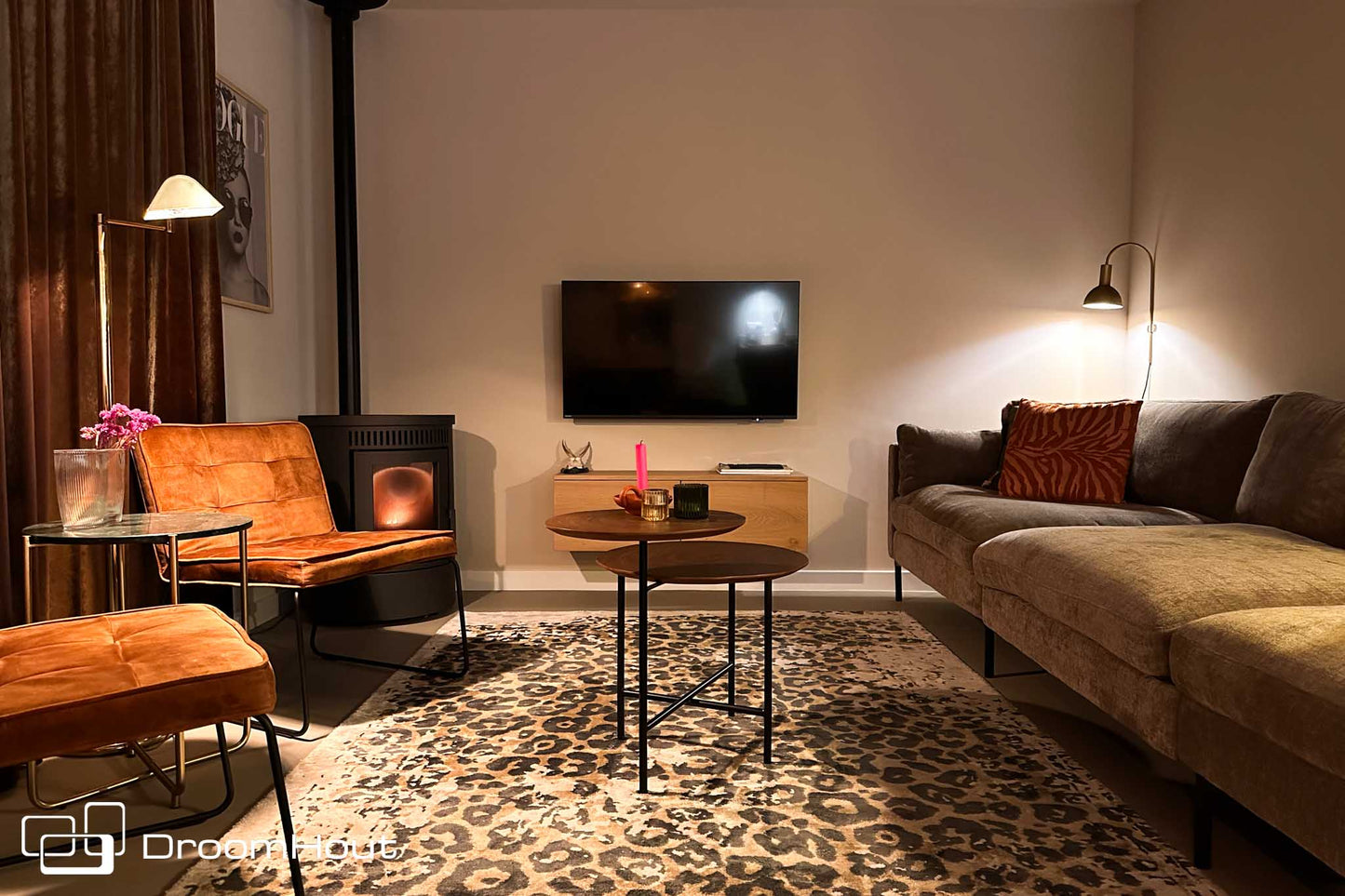 Houten TV-meubel op maat