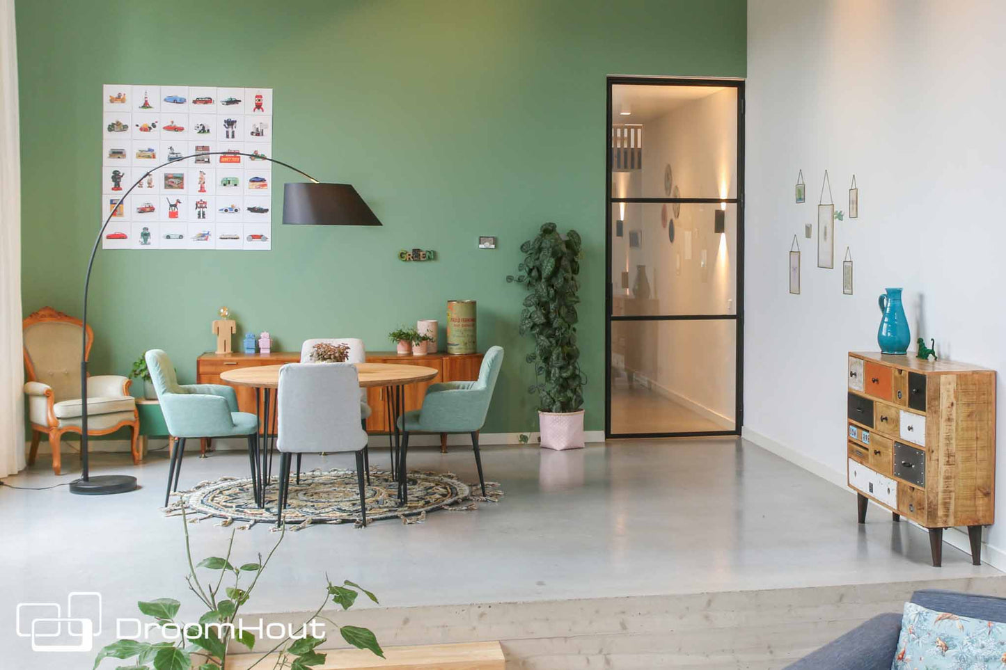 Ronde eettafel DroomHout Forcina