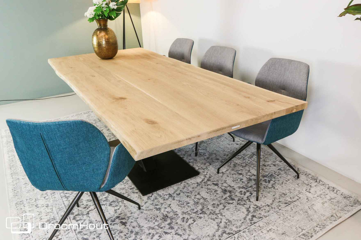 Tafel eiken DroomHout Albero - 230 cm x 100 cm - showroommodel