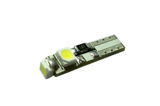 Auto LEDlamp 2 stuks | autoverlichting LED T5 | 3-SMD daglichtwit 6000K | CANBUS 12V DC
