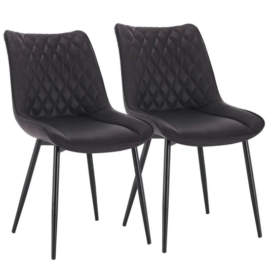 BukkitBow - Comfortabele Eetkamerstoelen - Stevig en Ergonomisch Design - met Vloerbescherming - 85,5CM Hoog