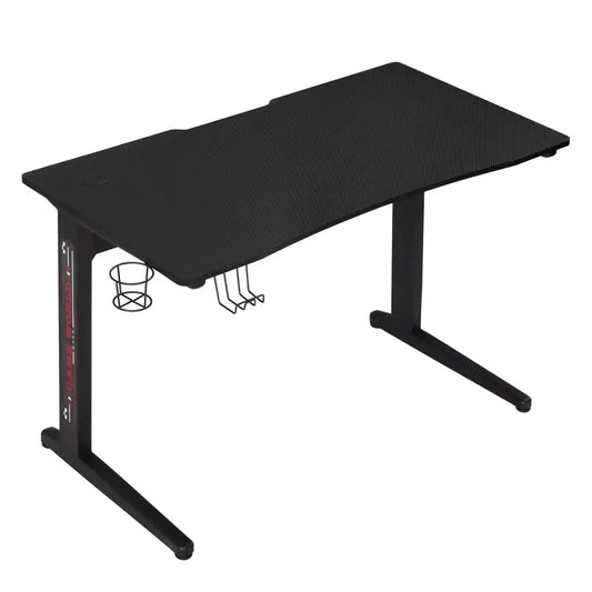 BukkitBow - Gaming Bureau Ergonomisch met Bekerhouder en Koptelefoonhaak (115X60CM)