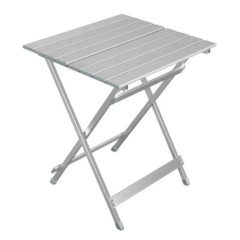 BukkitBow - Opvouwbare Campingtafel - van Stevig Aluminium - Lichtgewicht en Corrosiebestendig - Max 25 kg Belasting - 50.5x46.5x60cm