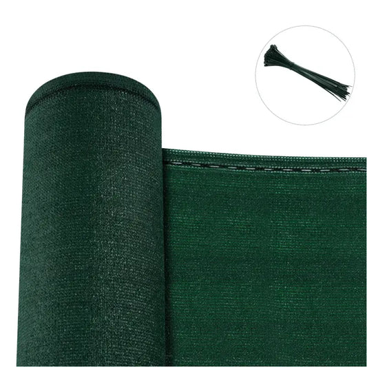 BukkitBow – Privacy Scherm – 180 g/m² Zonwering – Ademend en Waterdicht – Op Maat Knipbaar – Eenvoudige Montage