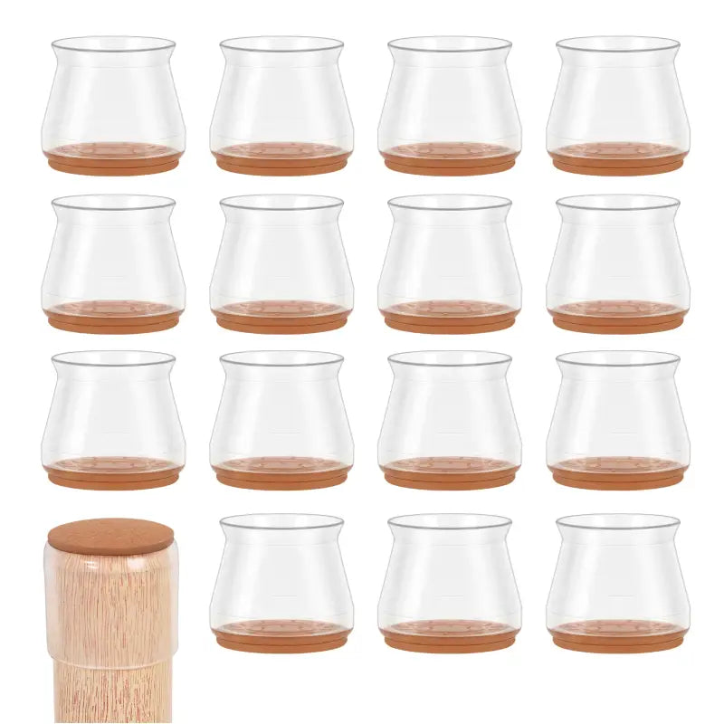 BukkitBow - Set Stoelpootdoppen - Vilt Doppen Geschikt voor Meubels