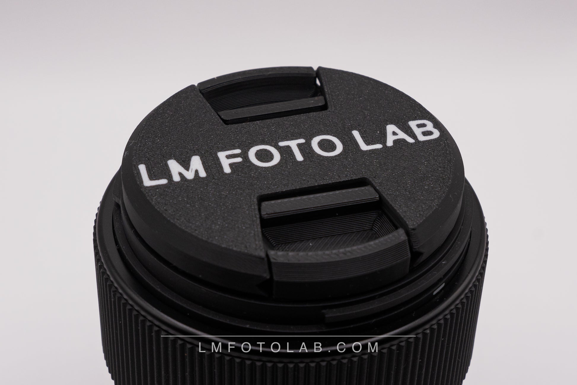 camera Lensdop diverse afmetingen custom tekst