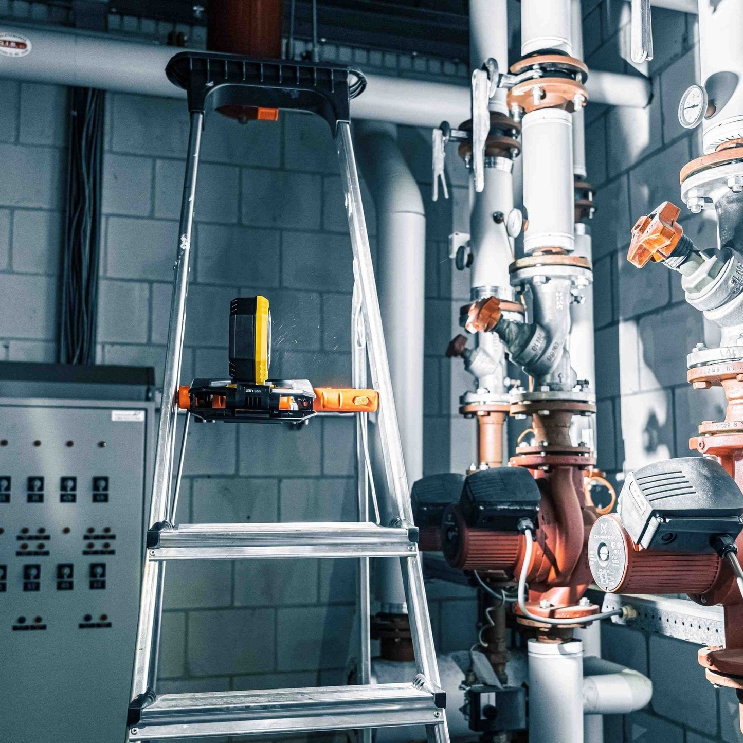 LED's Work Oplaadbare Werklamp 1500 - Met accu oplaadbaar - Draadloos - IP54 waterbestendig