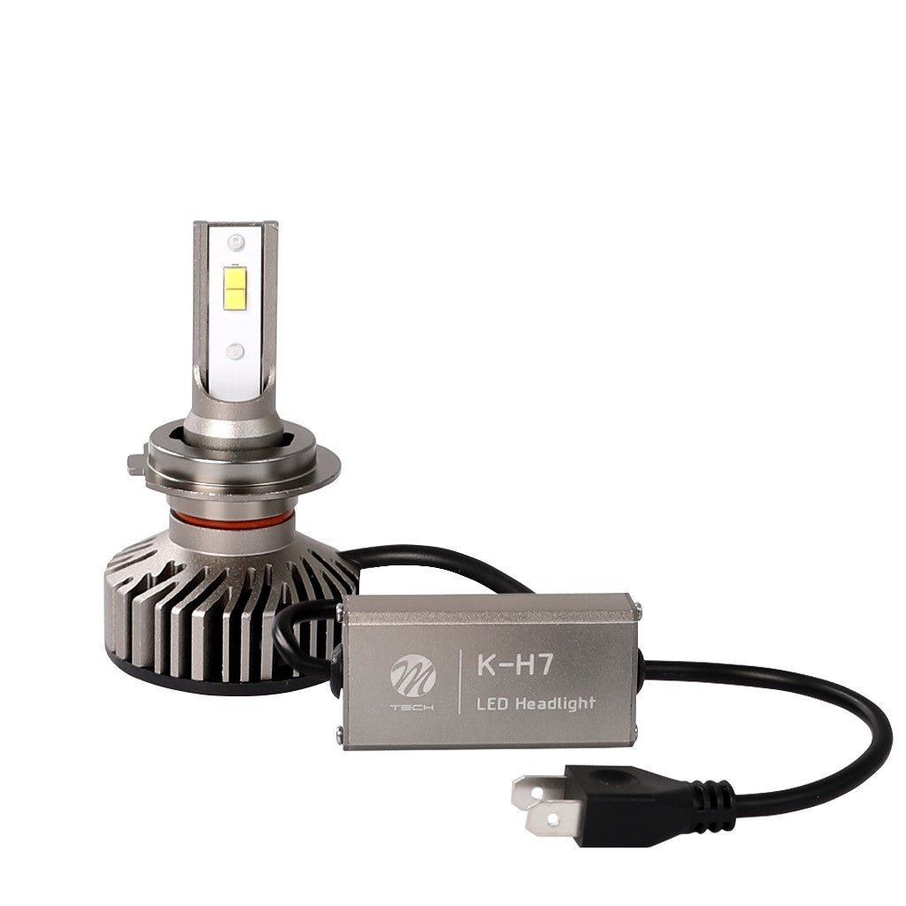 H7 koplamp set - CAN-BUS - daglichtwit 6500K - 40 Watt & 5200 Lm/stuk | 12VDC - actieve koeling