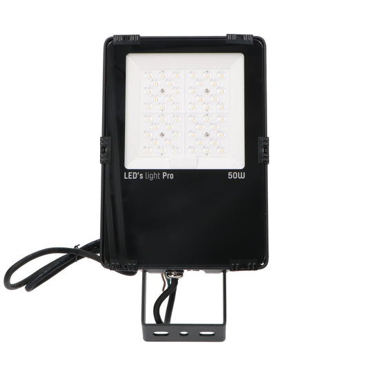 HeavyDuty LED Schijnwerper 50W - Waterdicht (IP66) & Corrosiebestendig (C4) - Zwart