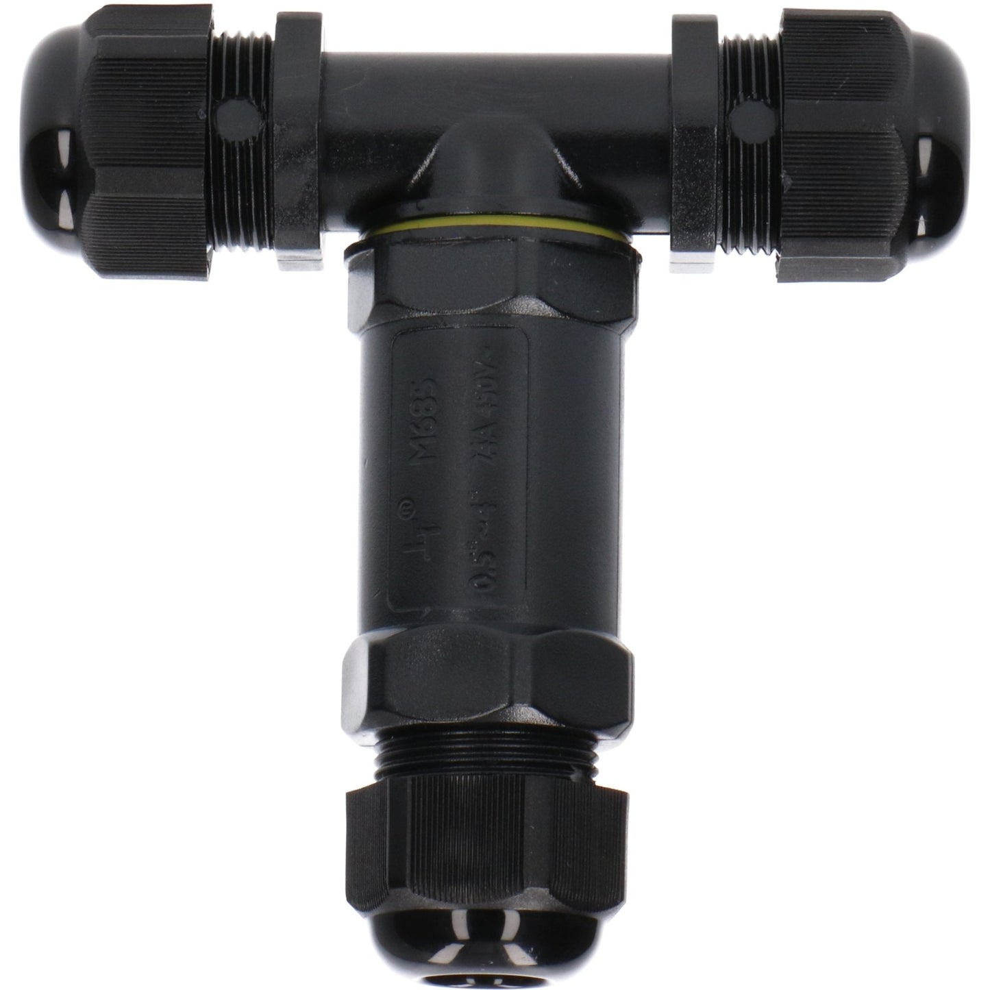 LED's Light Pro Kabelverbinder T-connector - IP68 waterdicht - Voor 3 kabels van 4 tot 14 mm