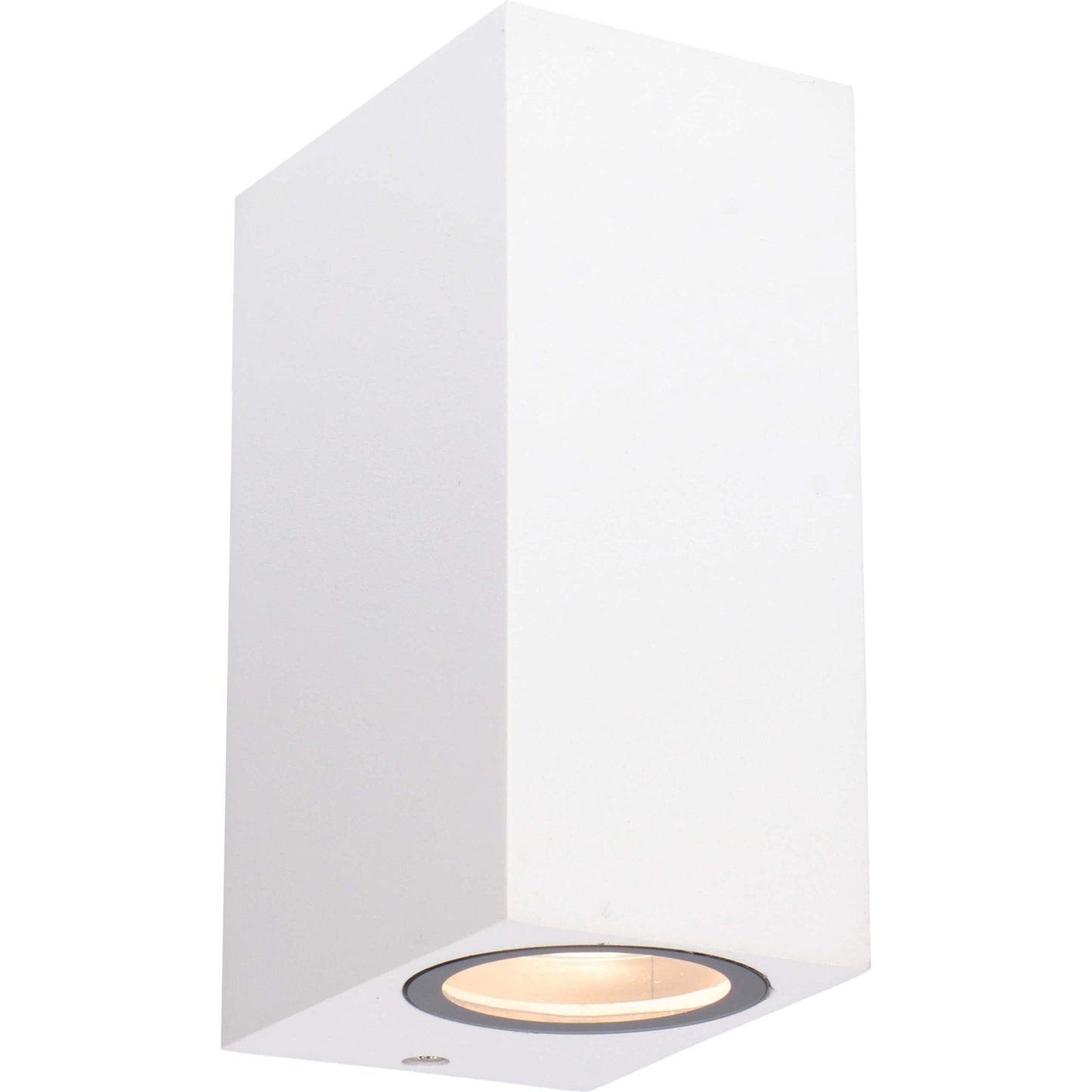 NØRD Up&Down - LED's Light LED Buitenlamp met GU10 fitting - Rechthoek - IP44 - Wit - Model Milaan