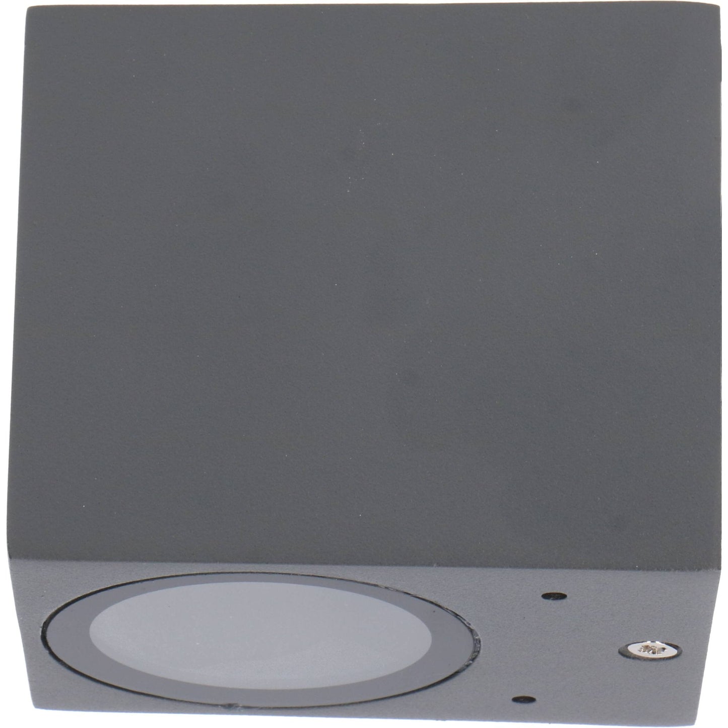 NØRD Down - LED's Light LED Wandlamp Buiten met GU10 fitting - Vierkant - IP44 - Antraciet - Model Rome