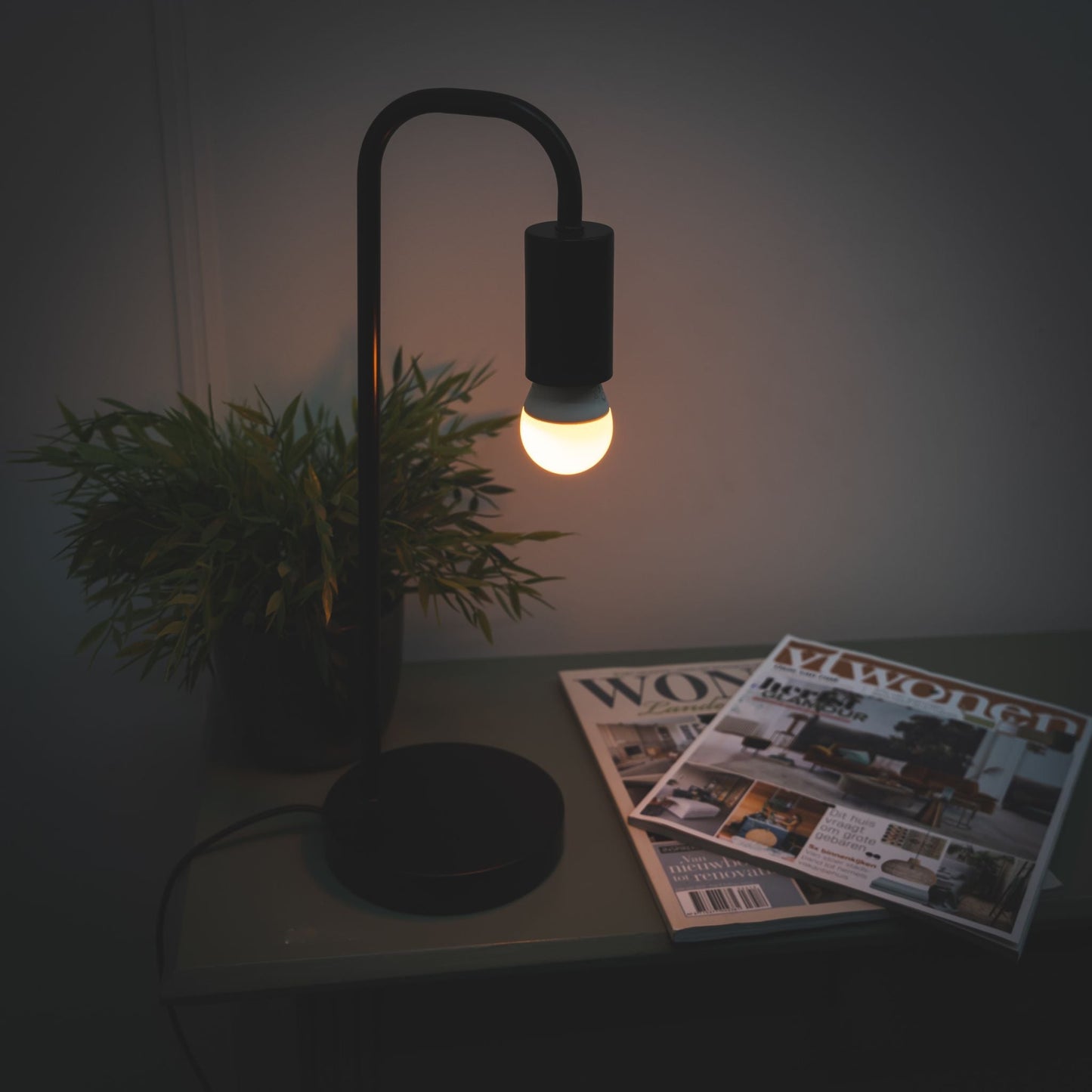 LED.nl Dimbare LED lamp E27 - 45 mm - Licht Dimbaar van 2700k tot 1800K extra warm wit - G45