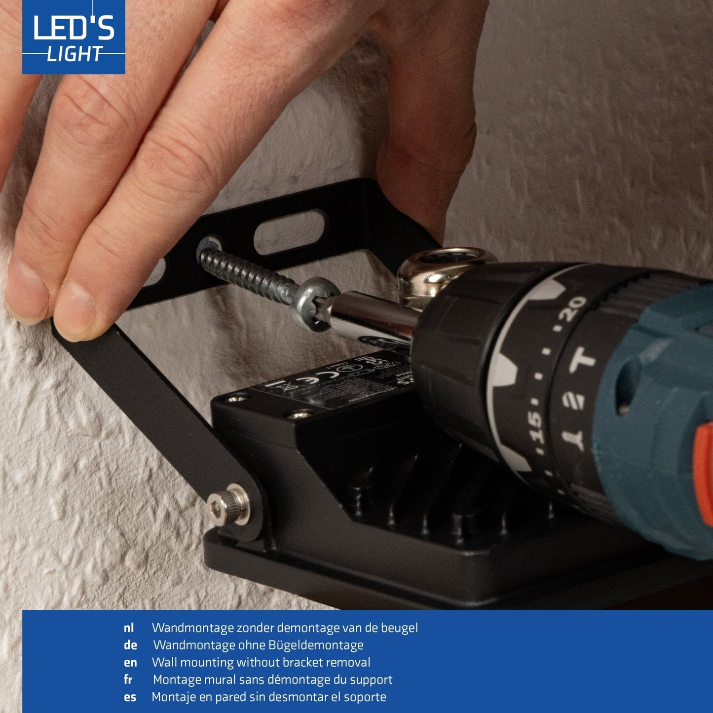 LED's Light Buitenlamp schijnwerper 1400 - voor binnen en buiten - 10W