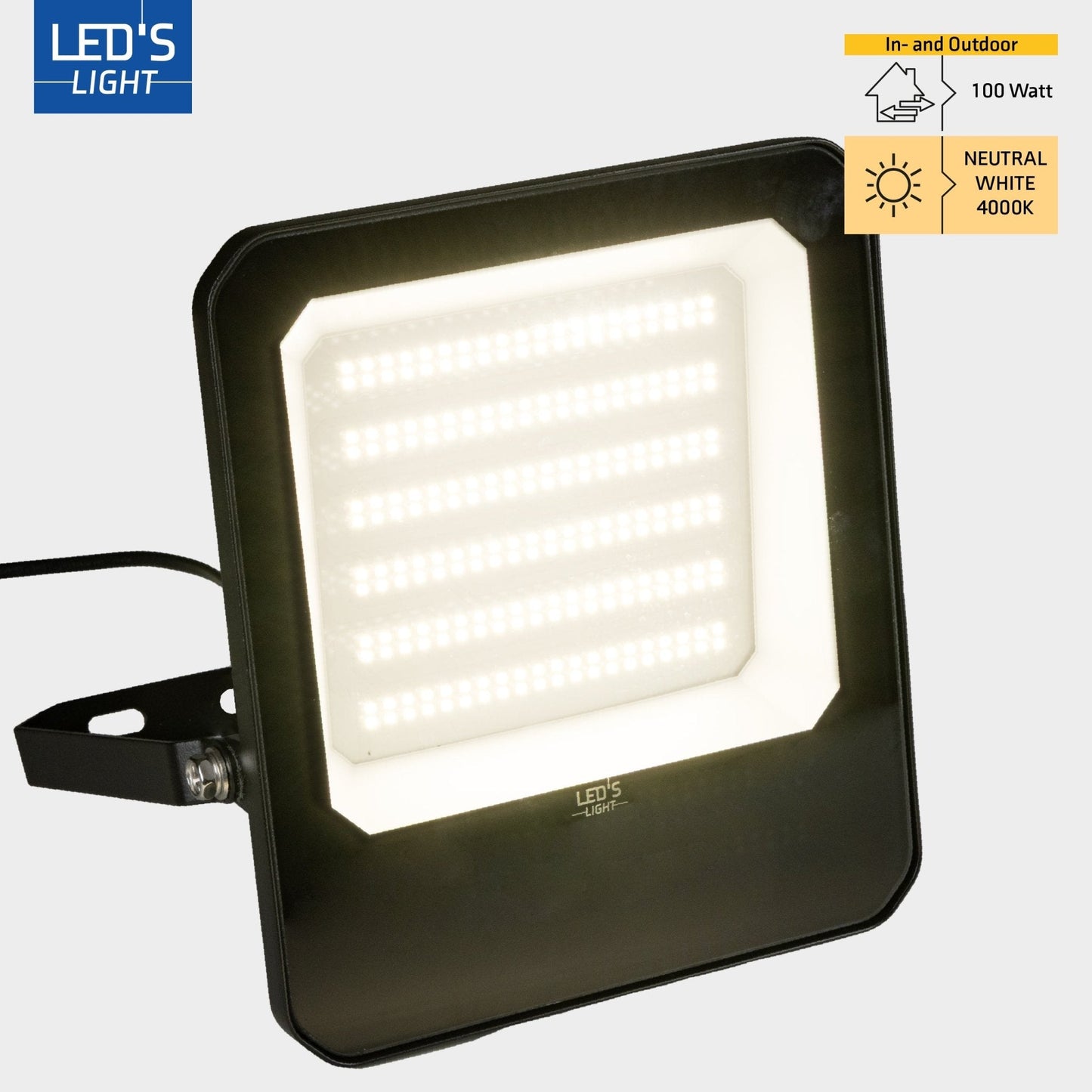 LED's Light Buitenlamp schijnwerper 14000 - voor binnen en buiten - 100W