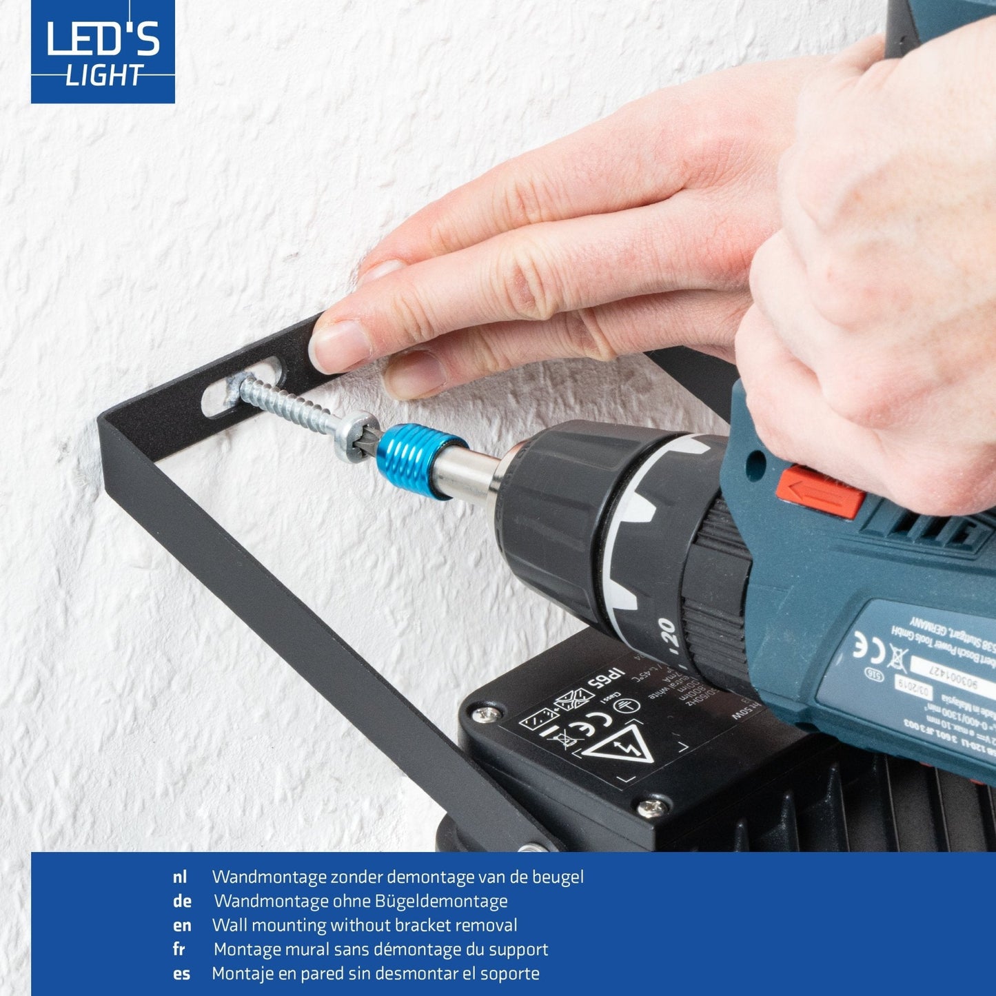 LED's Light Buitenlamp schijnwerper 14000 - voor binnen en buiten - 100W