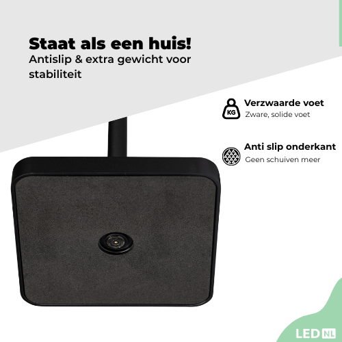 LED's Light Oplaadbare LED Tafellamp - Dimbaar via aanraking - Binnen en buiten - Grijs