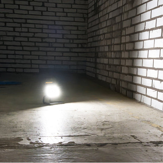 LED's Work LED Bouwlamp oplaadbaar 20W 2000lm - Werkt draadloos op accu - Stof- en waterdicht