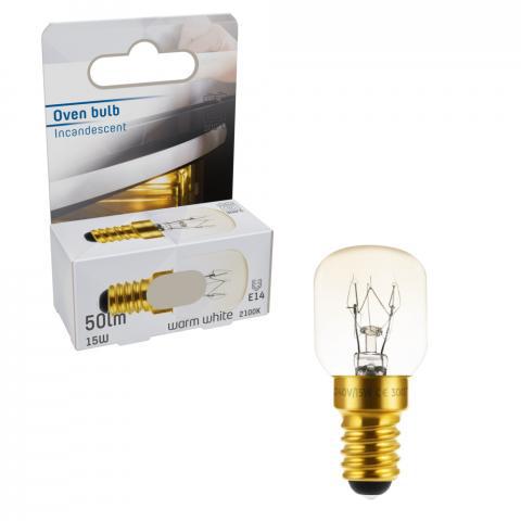 Ovenlamp T22 met E14 fitting - Bestendig tot 300° - 15W