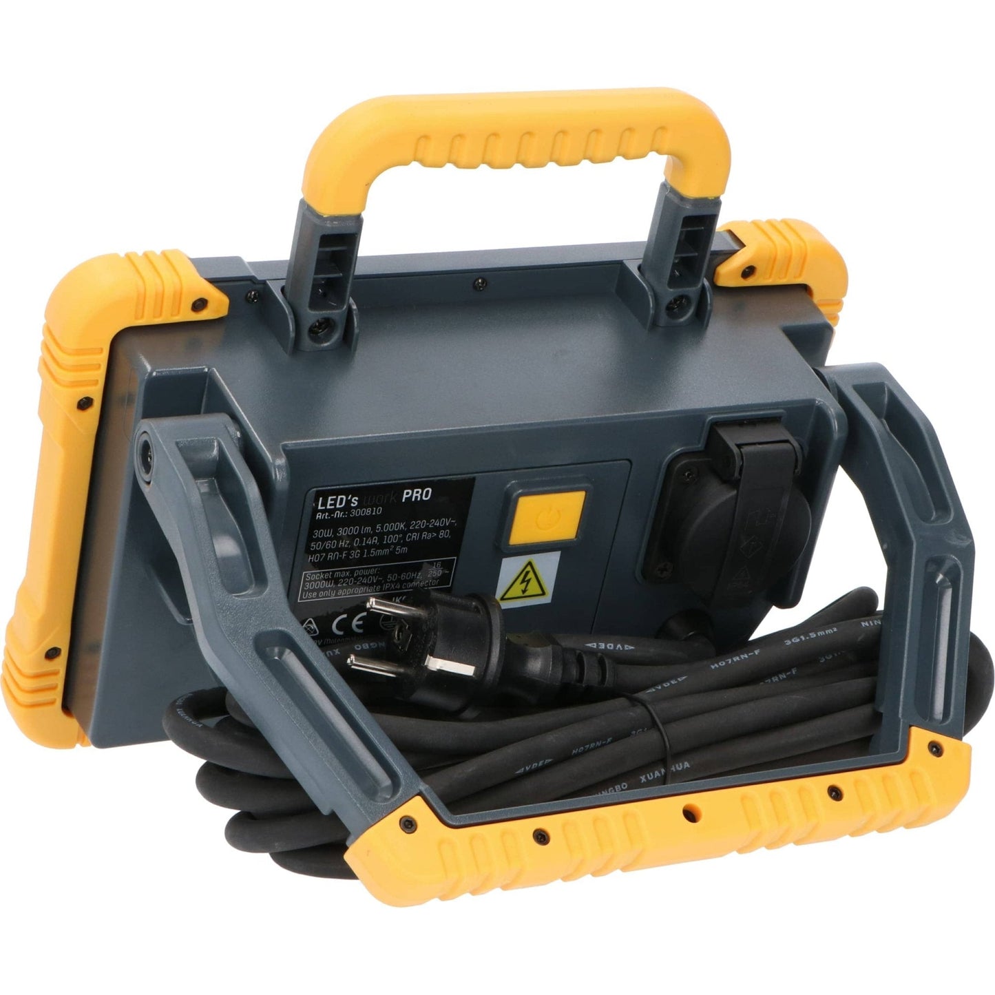 LED's Work Premium LED Werklamp 3200 - 5 meter kabel - Rough Service Tested - IP54 waterdicht - 30W