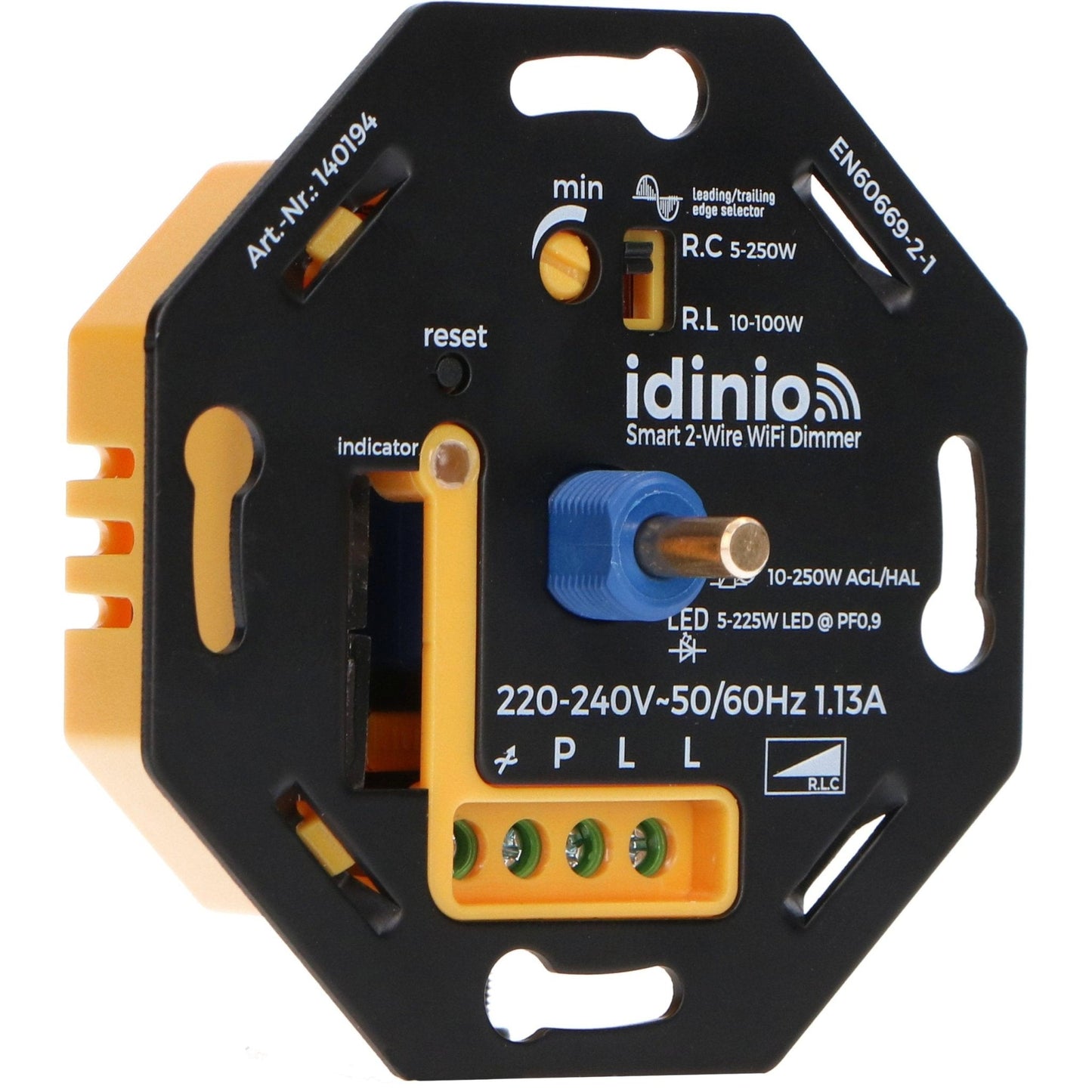 Smart WIFI dimmer met App - LED Dimmer - Fase afsnijding - Fase aansnijding