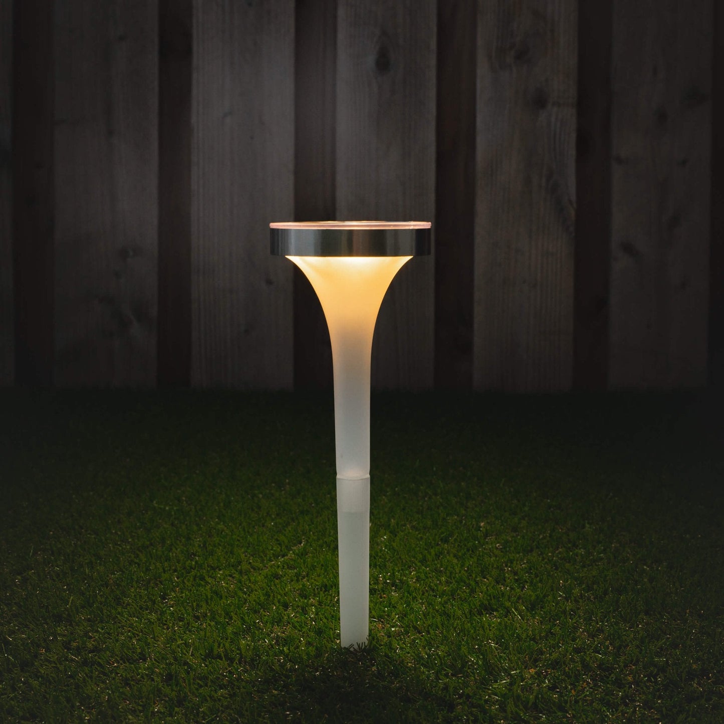 Solar LED Prikspot met sensor - Warm wit + RGB - Auto aan/uit - Tours - 32 cm