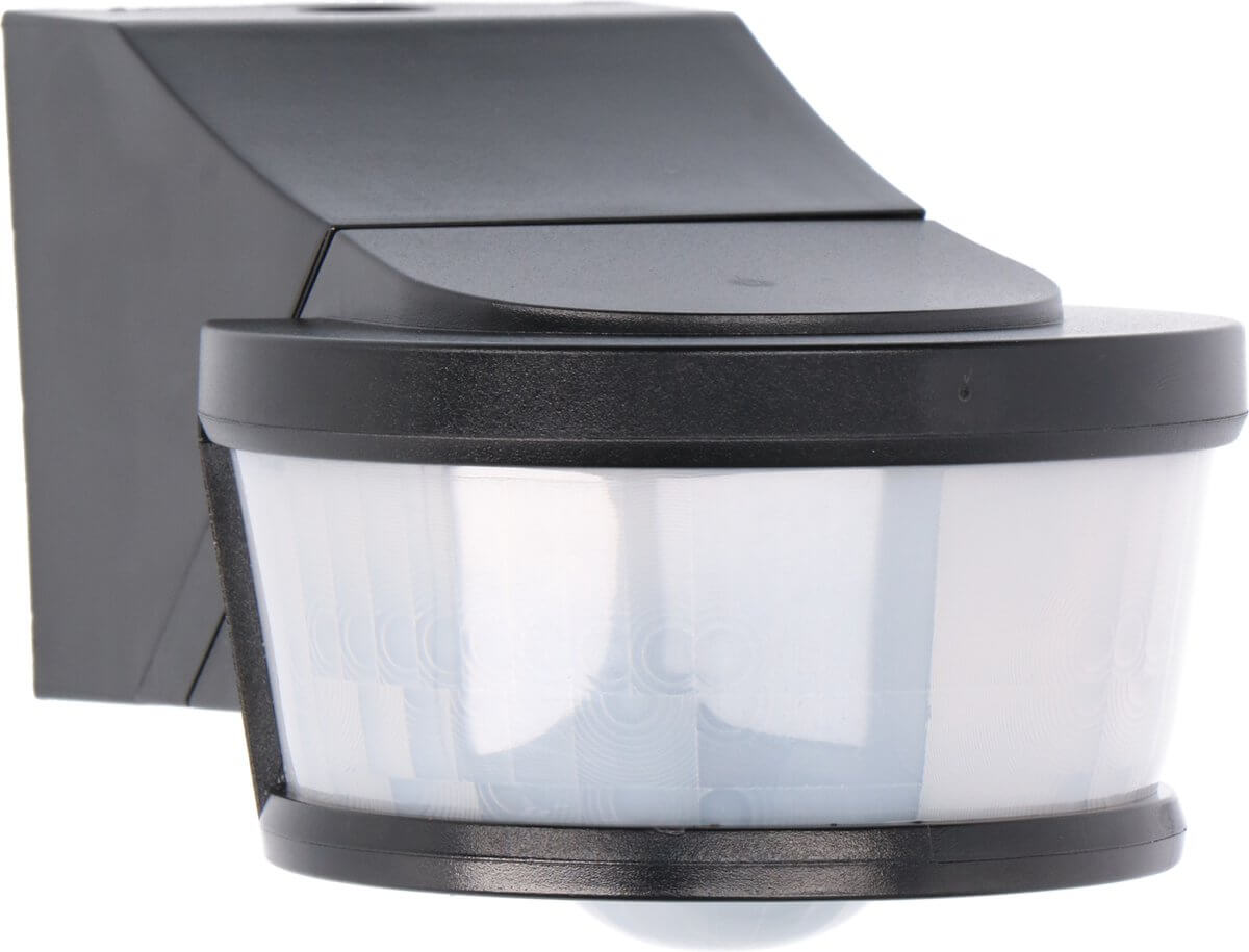 LED's Light Pro Bewegingssensor met Hoekbeugel Universeel - 12 meter bereik - Zwart