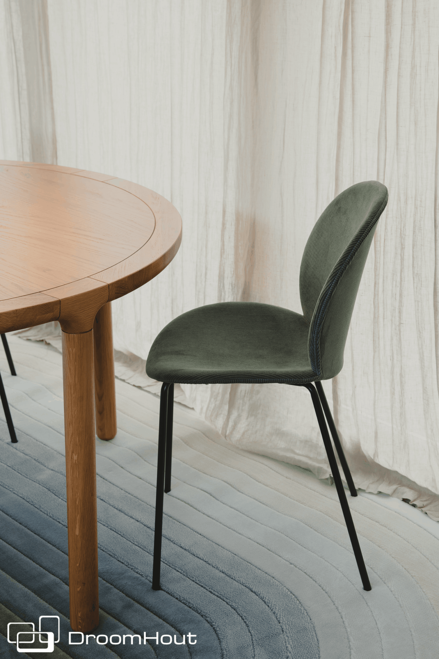 Eetkamerstoel Bonnet van Zuiver terracotta (set van 2)