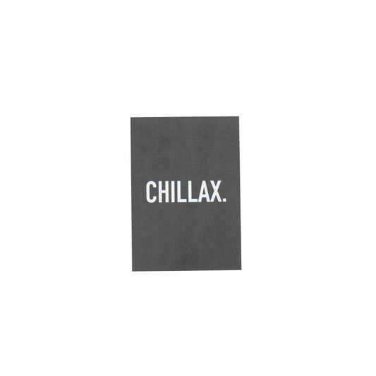 Ansichtkaart - Chillax - Papier - Set van 5 - A6