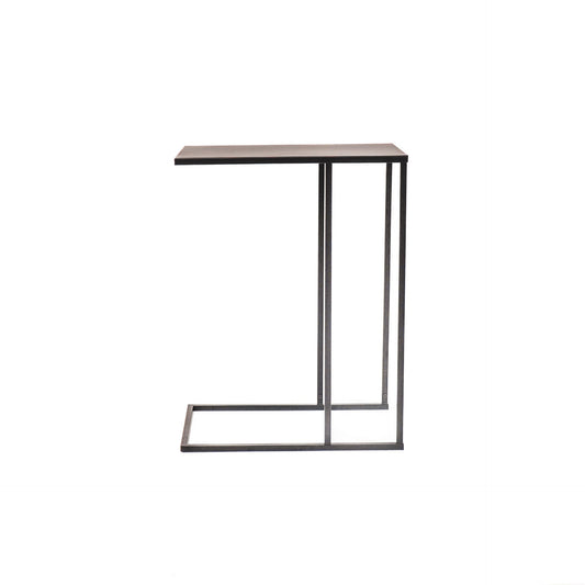 Bijzet Tafel - Metaal- Zwart - 45x30x60cm