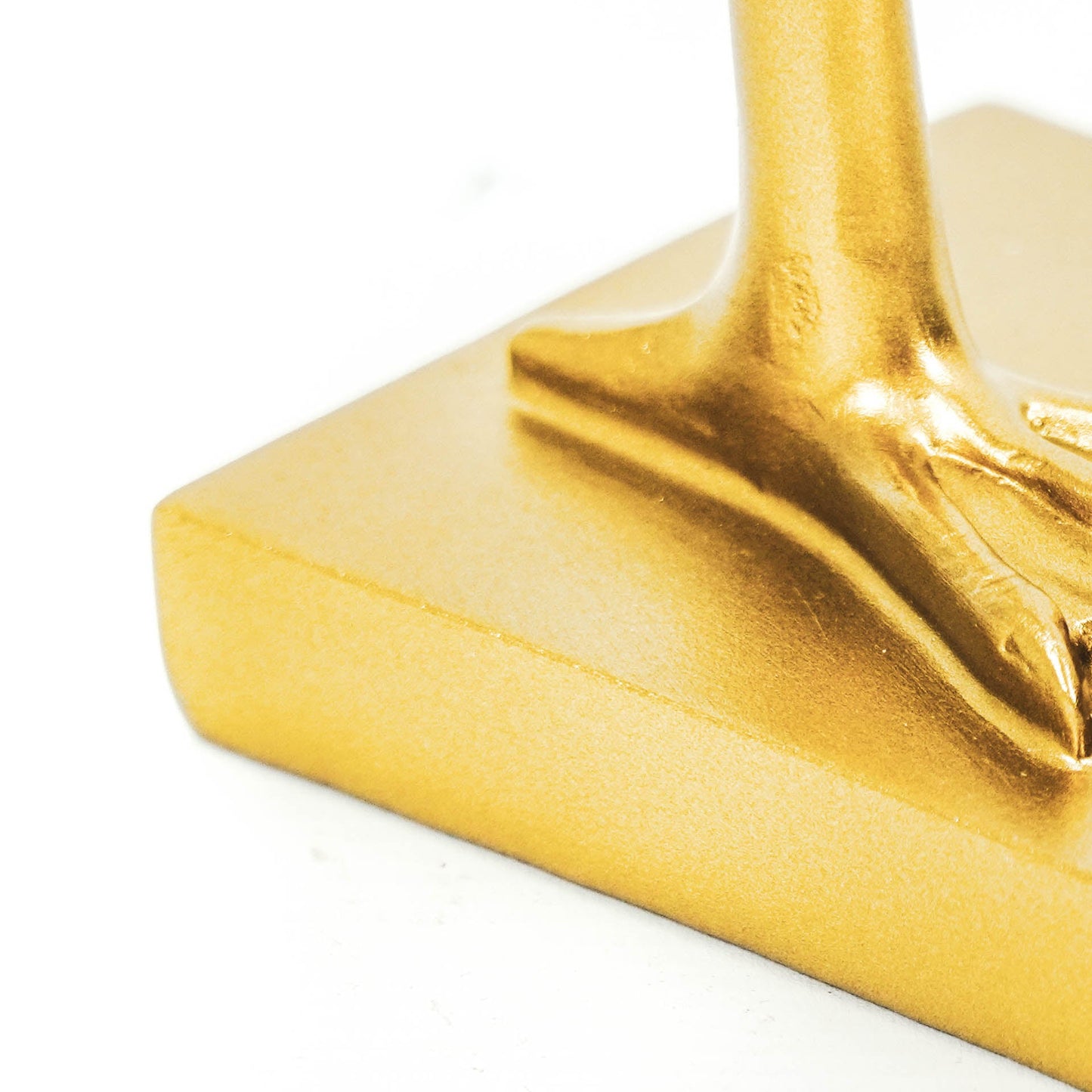 Ornament - Flamingo - Polyresin - Goud - 16,5x10x39cm