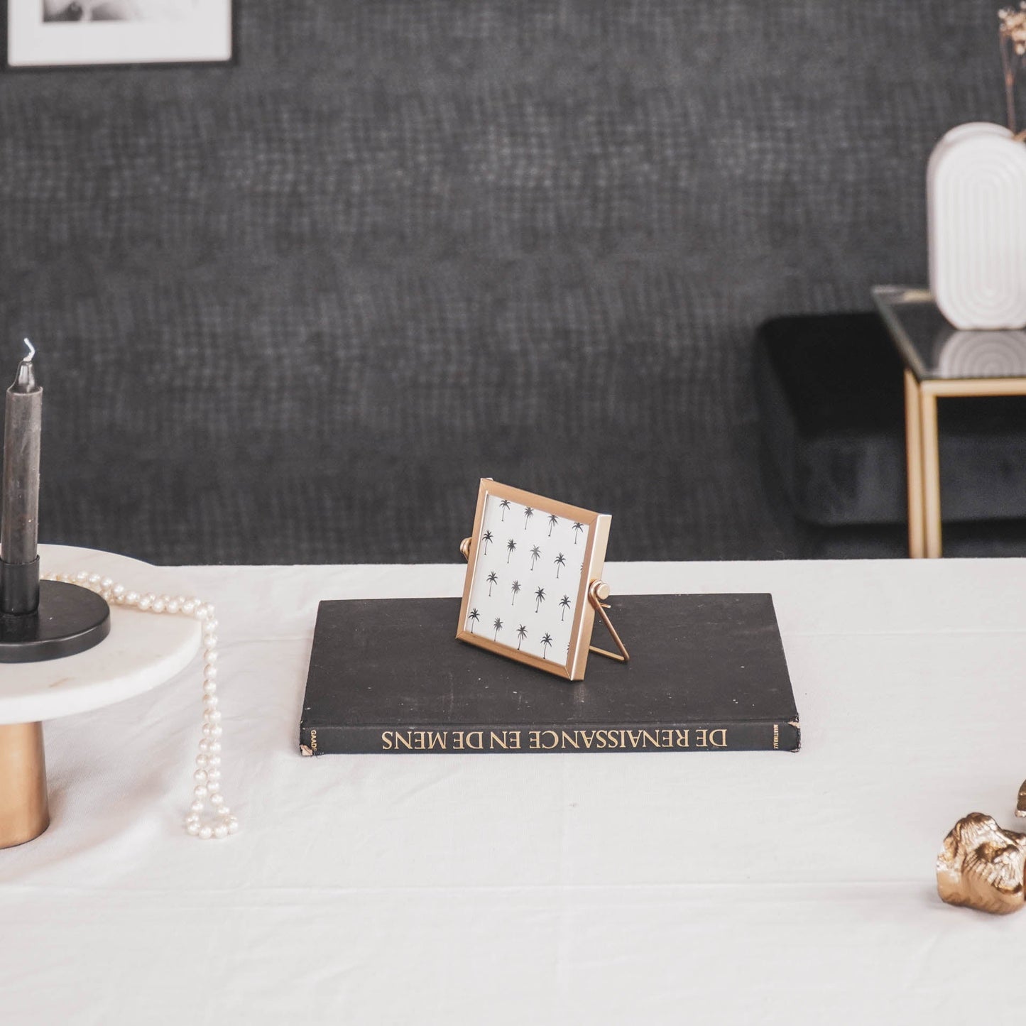 Fotolijst - Metaal/Glas - Goud - 12x1,5x10,5cm