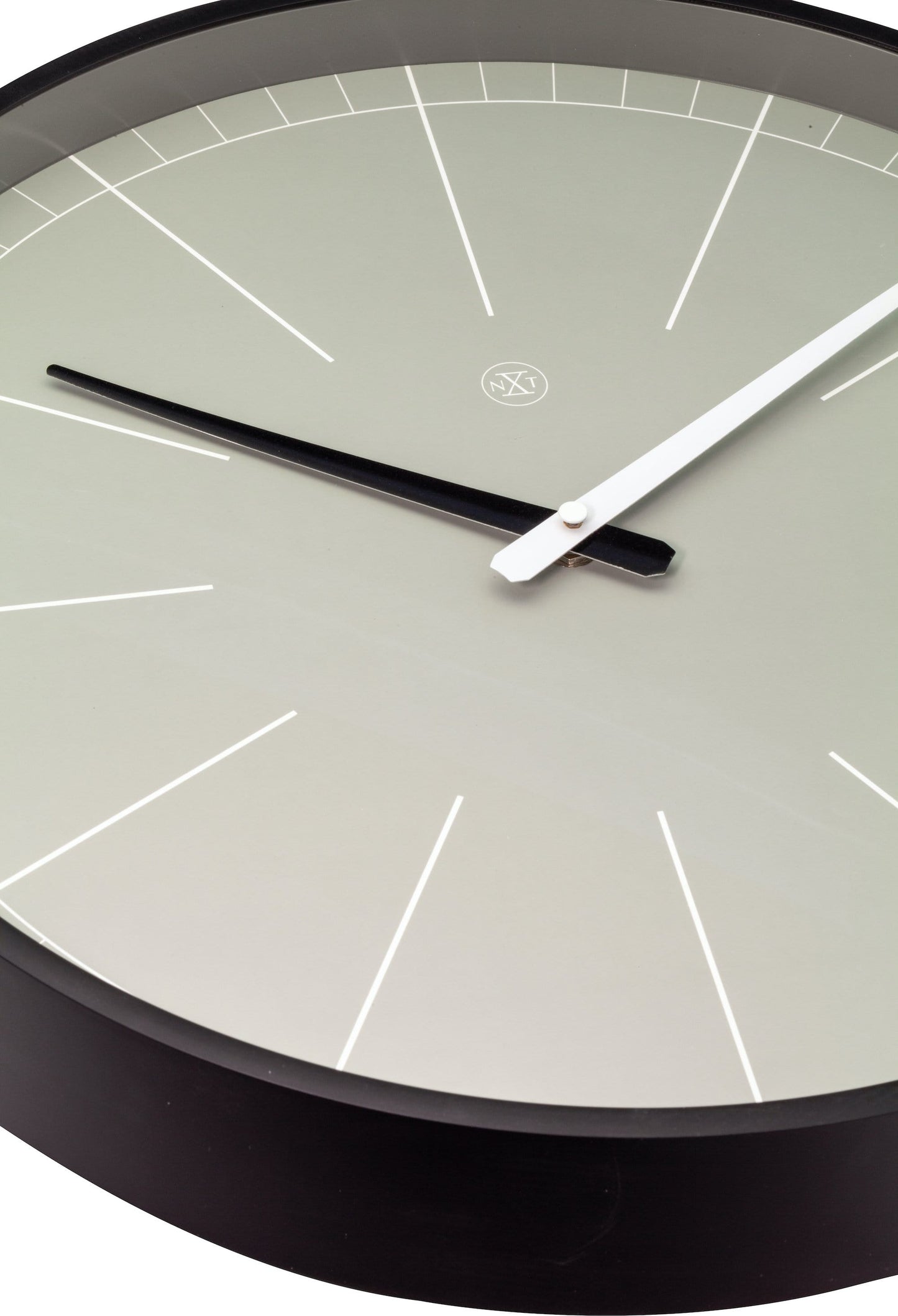 Wall clock -  40 cm - Plastic - 'Gray'