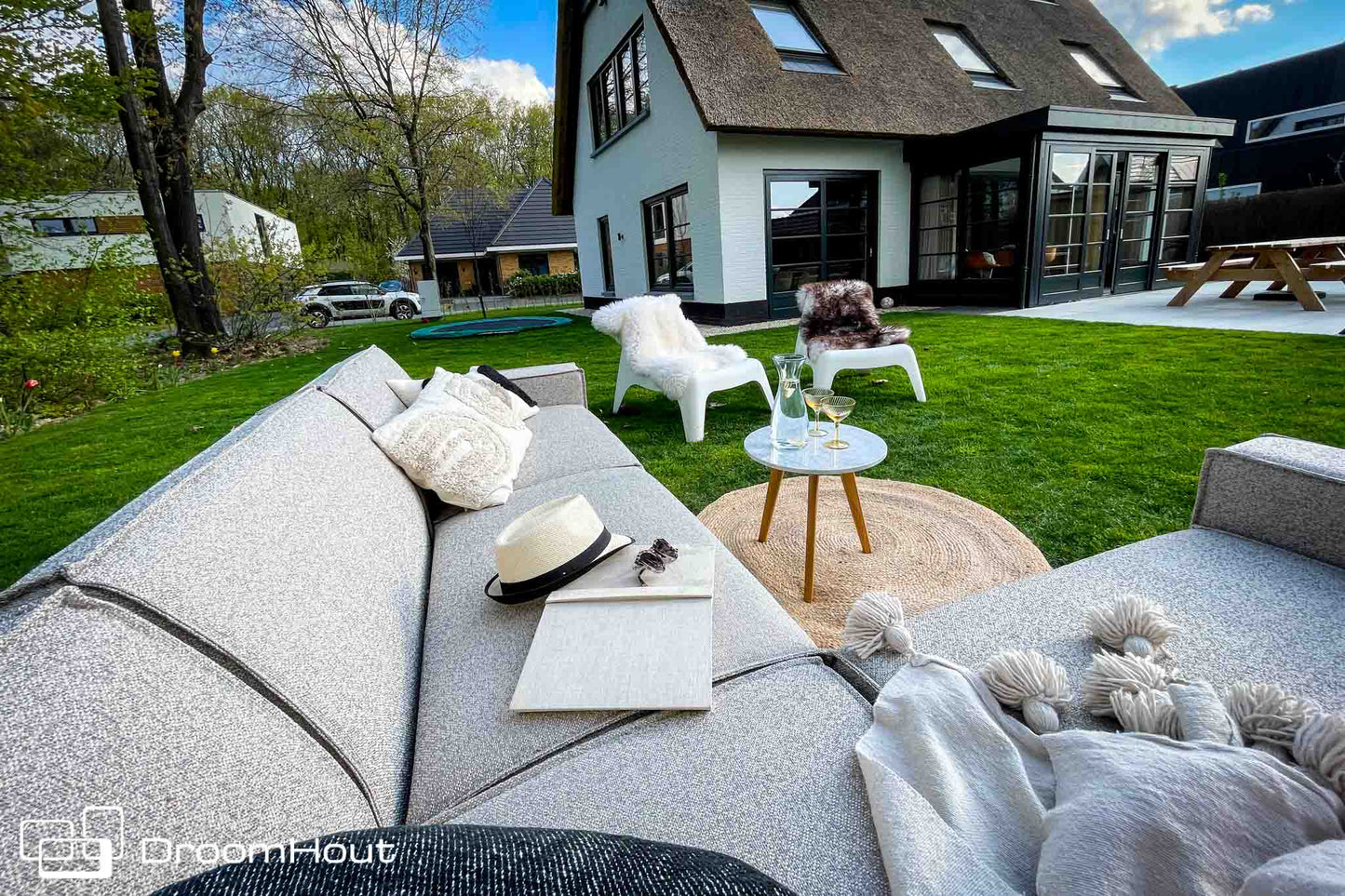 Icon loungebank Bubalou 6-zits hoek