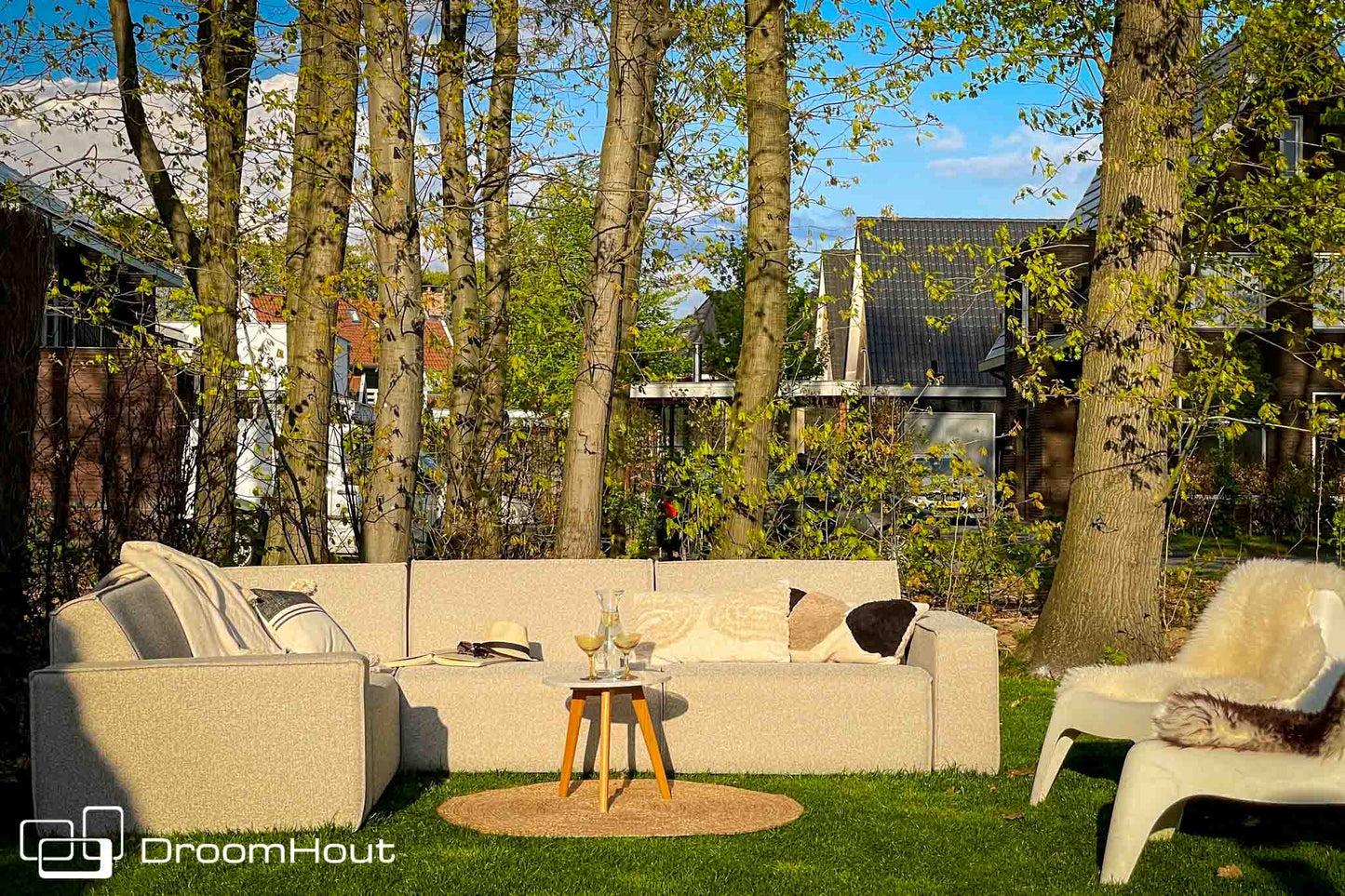 Icon loungebank Bubalou 6-zits hoek