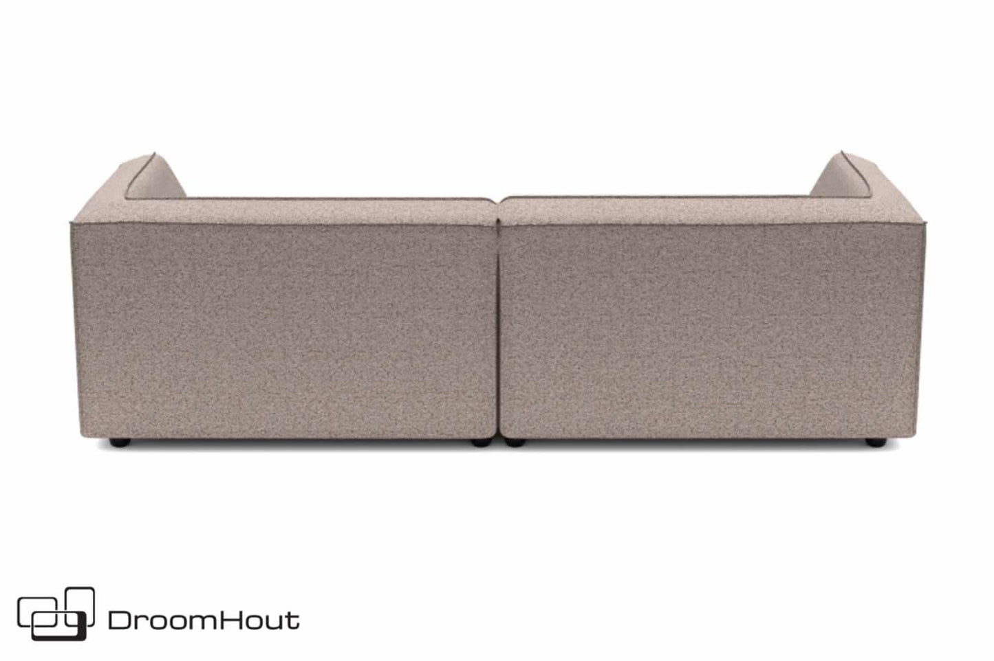 Chill loungebank Bubalou 3-zits + hocker small