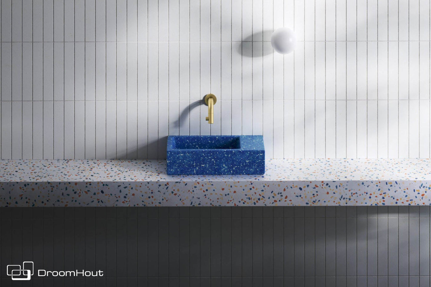 Toiletmeubel Clou - gerecycled plastic