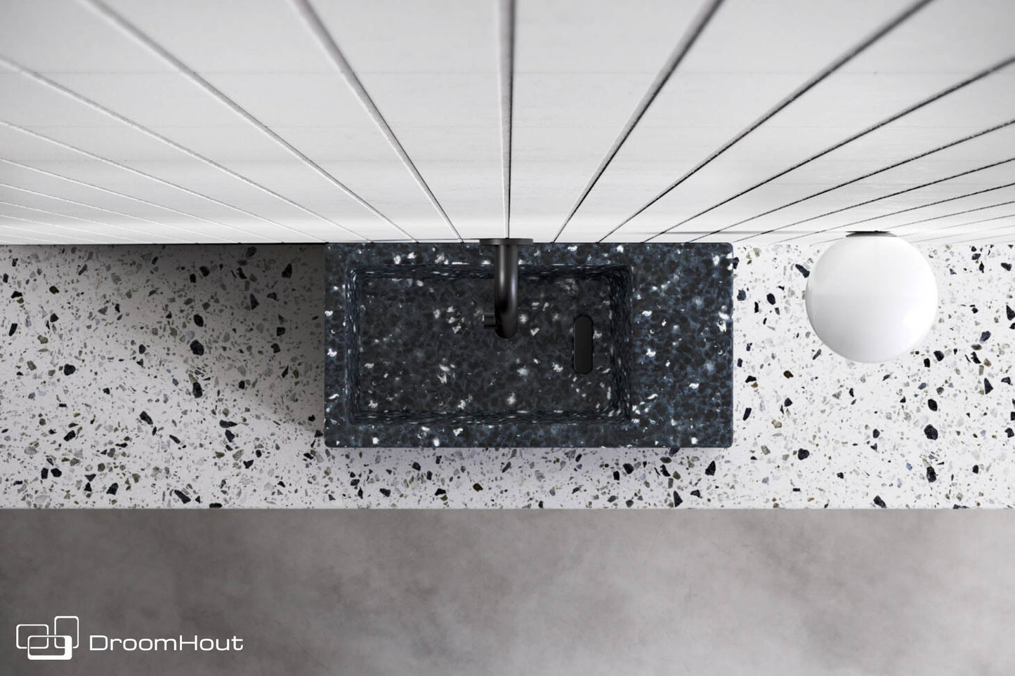 Toiletmeubel Clou - gerecycled plastic