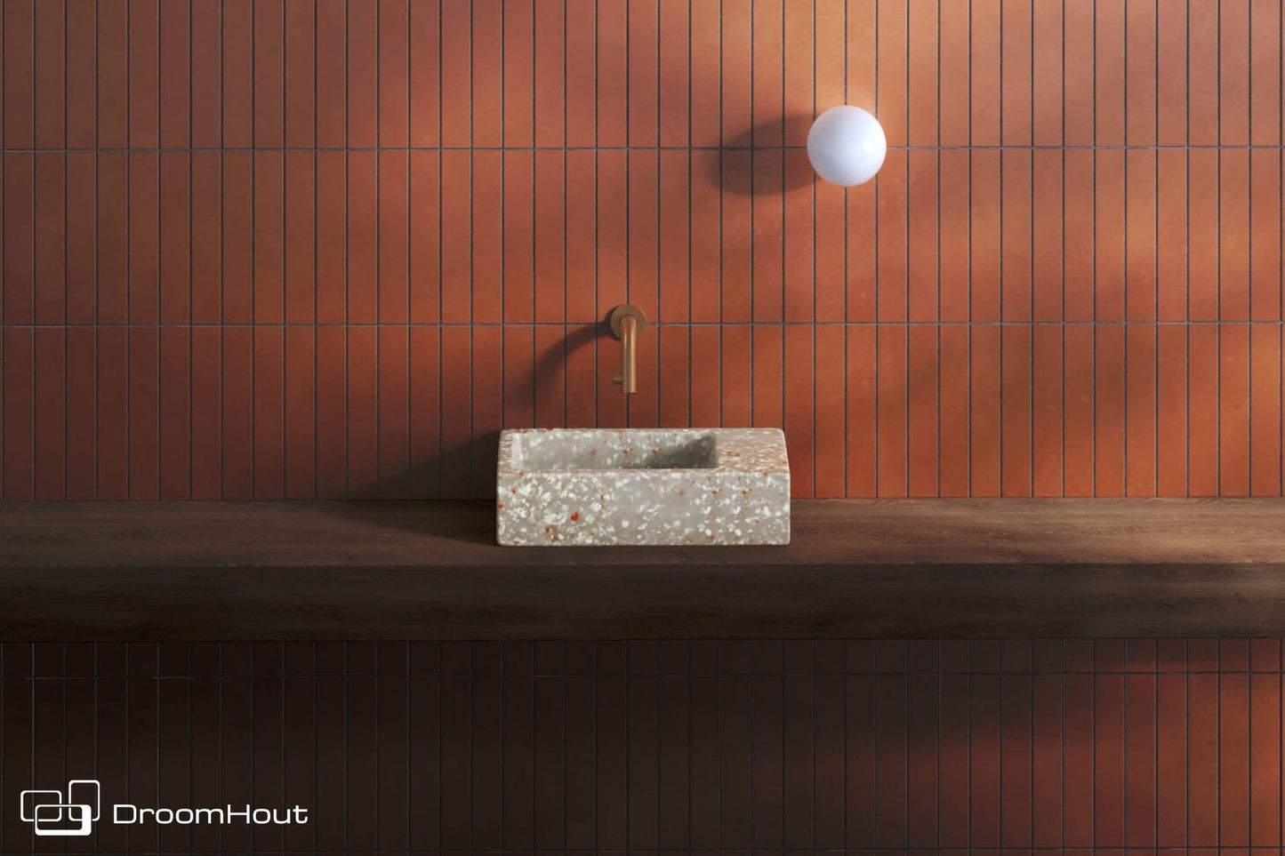 Toiletmeubel Clou - gerecycled plastic