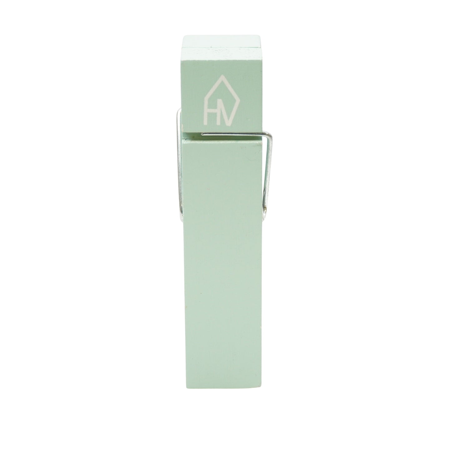 Knijper - Hout - Mint Groen - 4x15cm