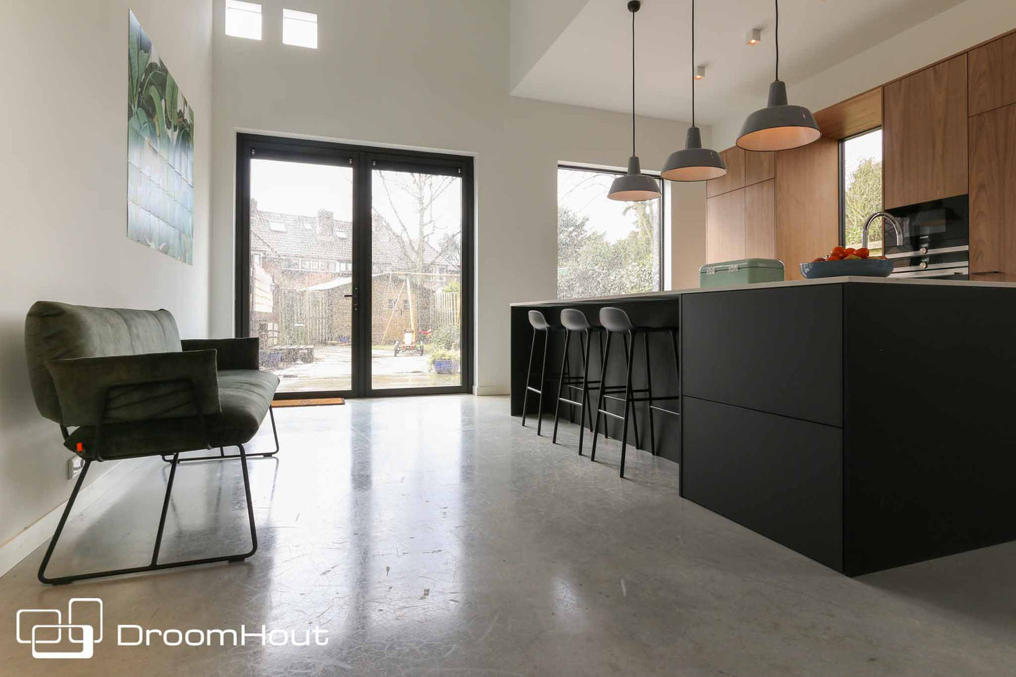 Eetkamerbank Mobitec Cosy met armleuningen