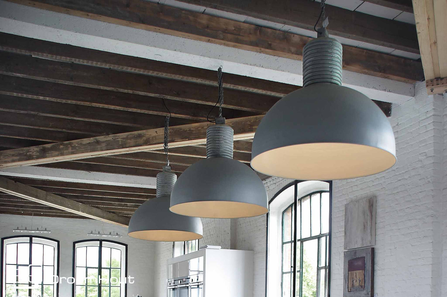 Hanglamp Frezoli Lozz - showroommodel (aluminium 78 cm)