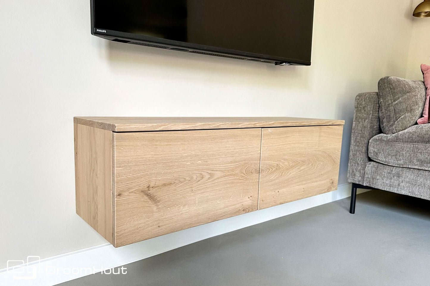 Houten TV-meubel op maat